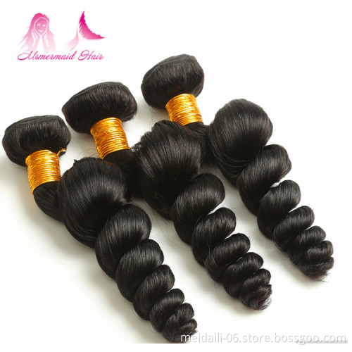 8a grade cuticle aligned hair virgin mongolian loose wave hair natural color unprocessed 100 human hair